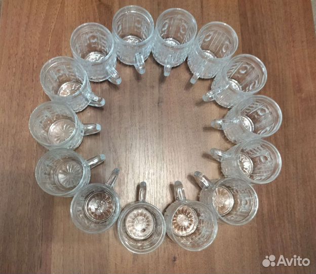 Хрустальные бокалы СССР