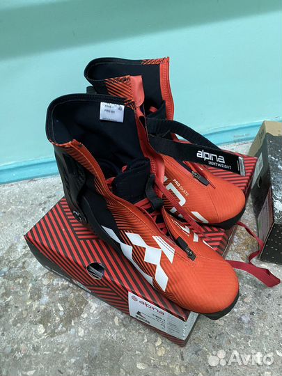 Ботинки лыжные ALpina Pro Skate 43 р. Конёк