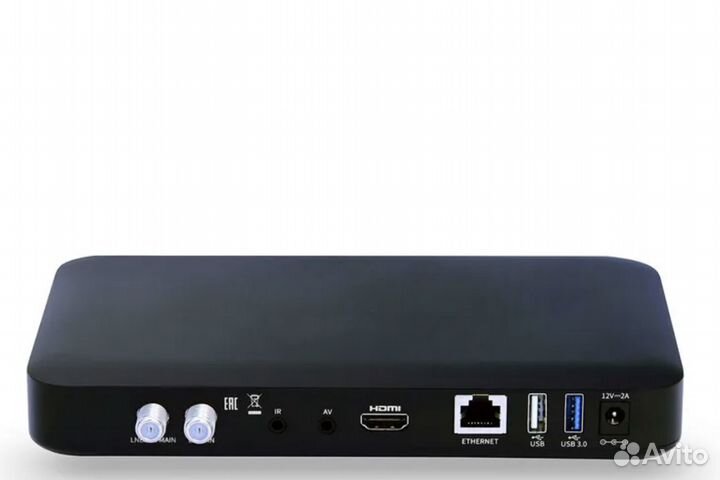 Ресивер триколор и антенна с пультом