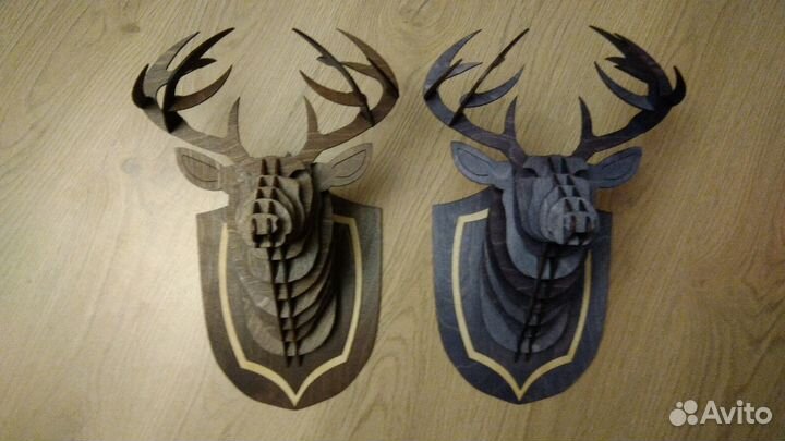 Голова оленя декоративная