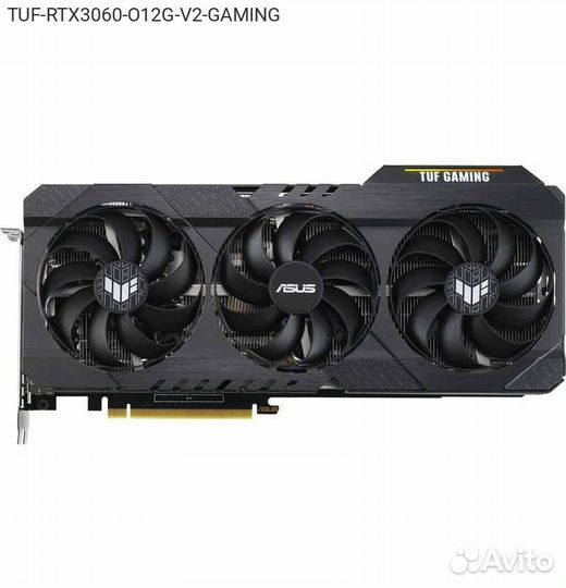 Видеокарта Asus nVidia GeForce RTX 3060 TUF Gaming