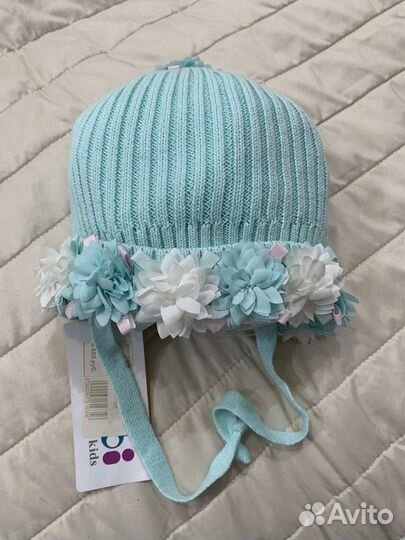 Новая красивая хлопковая шапка Chobi 44-46-48