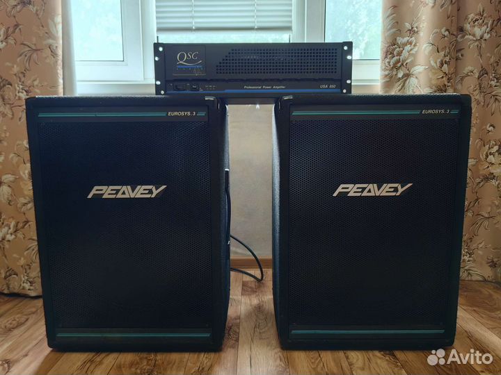 Комплект концертной аппаратуры peavey eurosys 3