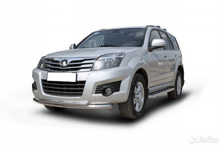 Защита переднего бампера Great Wall hover H3