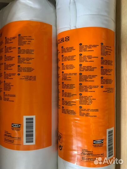 Наматрасники икеа 90/200см, 140, 160. Новые