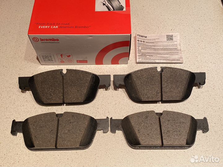 Колодки перед Mercedes Brembo P50102 оригинал