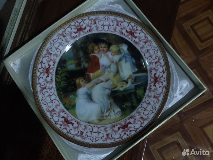 Тарелка настенная английская