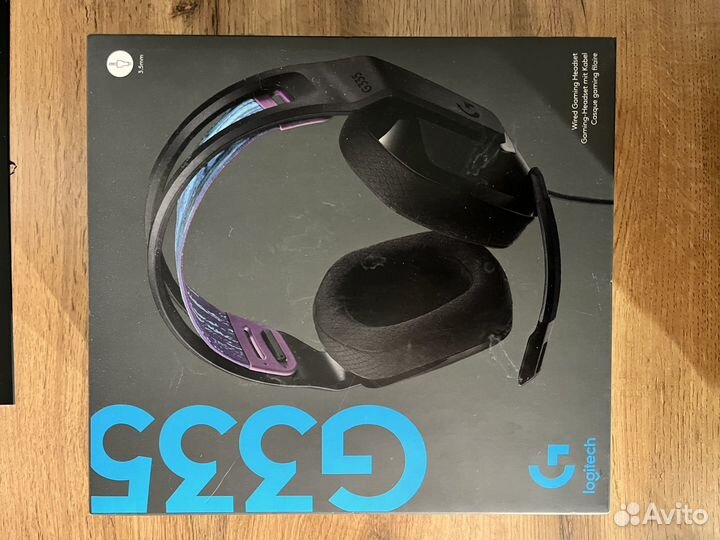 Игровые наушники logitech g 335