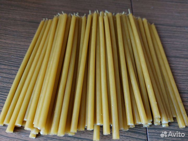 Свечи восковые (медовые) 80шт