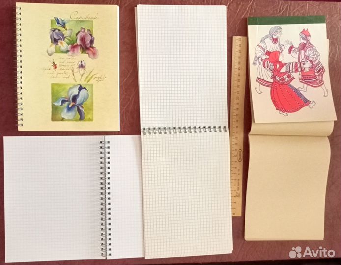 Тетради 48-96 листов, блокноты, ежедневники