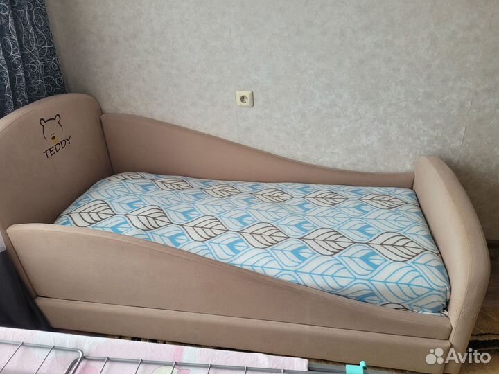 Детская кровать Teddy от 3 лет с матрасом