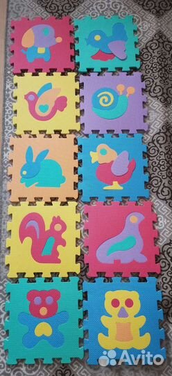 Коврик пазл