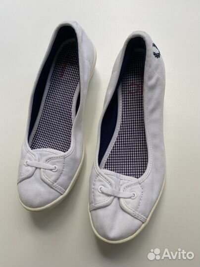 Балетки на танкетке Fred Perry