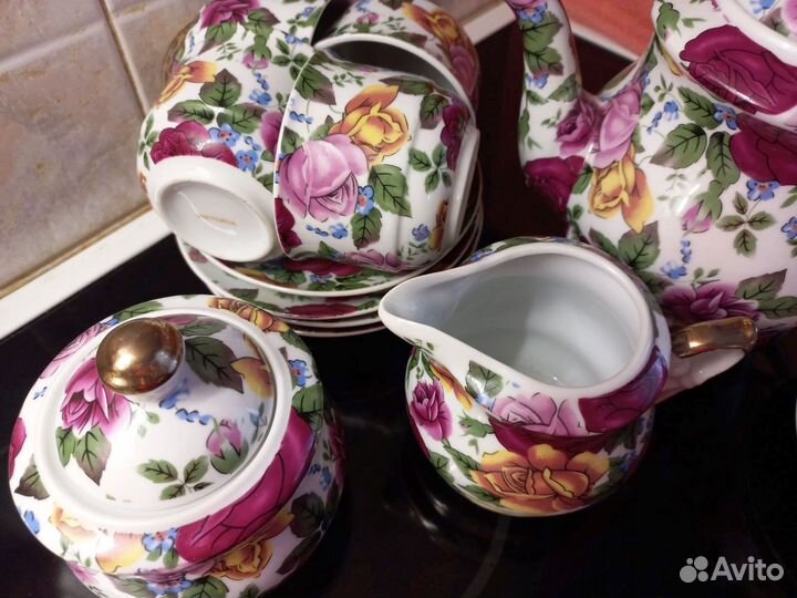 Чайный сервиз Розовый соблазн