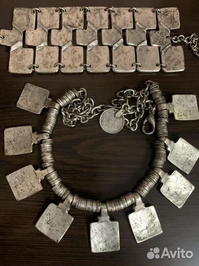 Колье ожерелье и браслет
