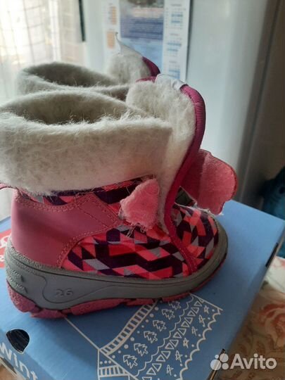 Сапоги зимние для девочки 26 размер