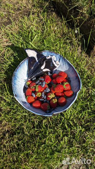 Блюдо керамическое, ручная работа