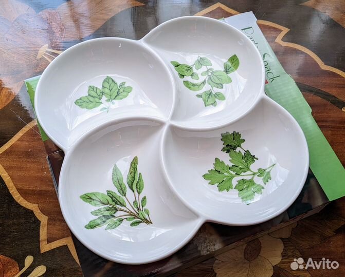 Менажница фарфор/керамика/стекло/хрусталь (разные)