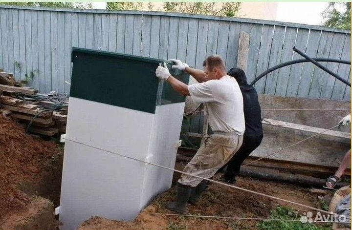 Септик без откачки - монтаж в подарок