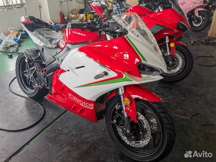 Электромотоцикл копия Ducati Panigale