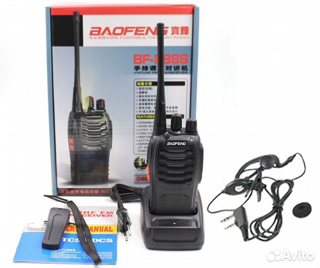 Радиостанция Рация Baofeng BF-888S новая