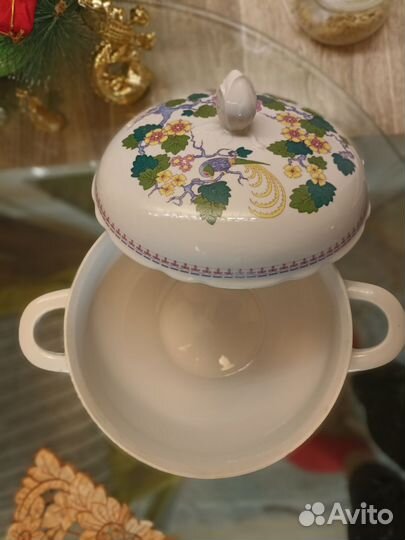Супница фарфор kahla. ГДР