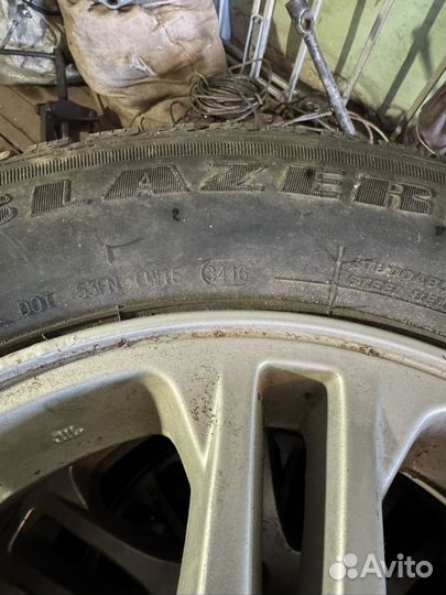 Колеса в сборе r16 зимние subaru 5х100