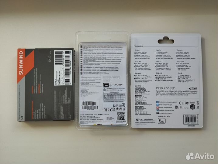 Новый SSD диск 240Gb / 256Gb