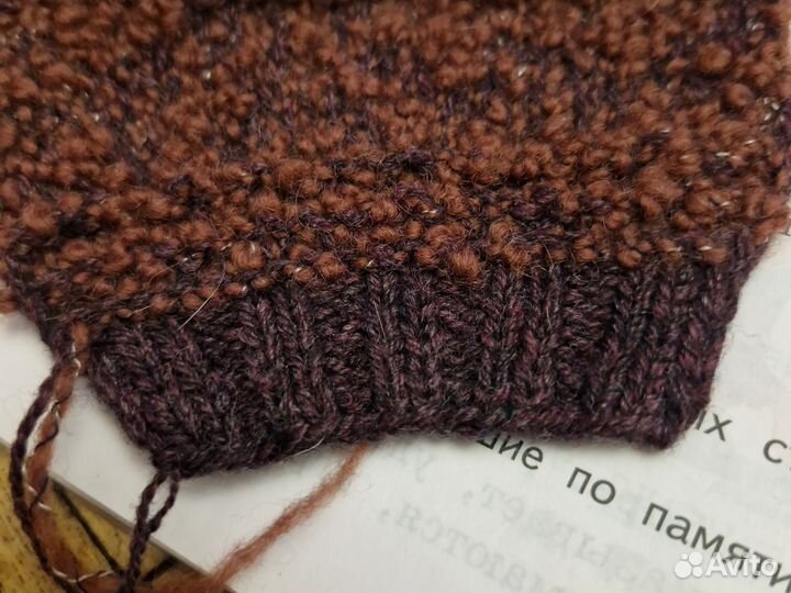 Нитки букле