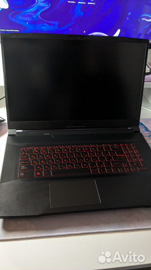 Ноутбук MSI GF76 Katana. i7 11800H/RTX3060/16 GB о