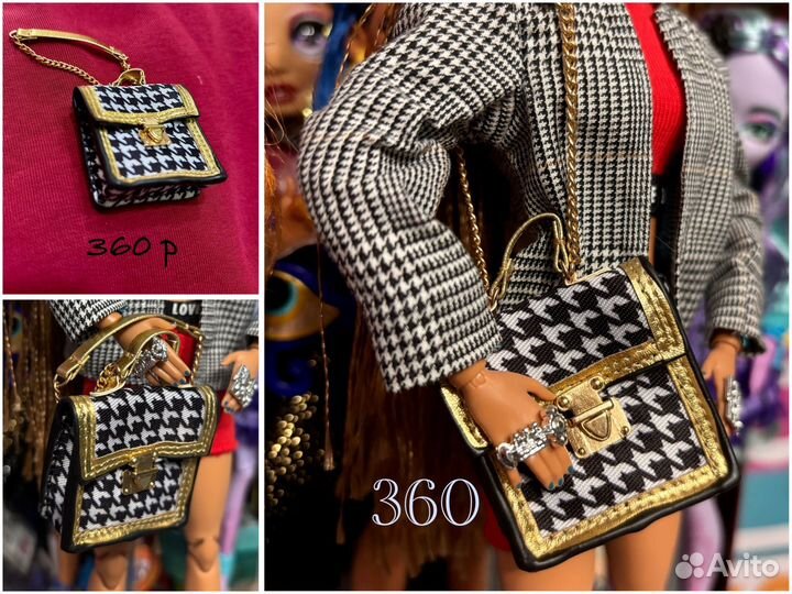 Zuru mini brands fashion сумки обувь для кукол