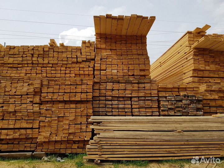 Пиломатериалы. Доска сухая 40 100 3000
