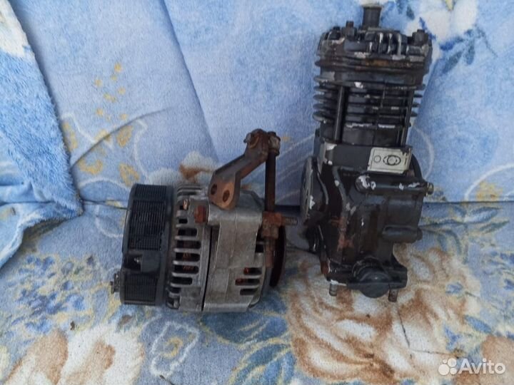 Генератор Компрессор на Трактор мтз 1221