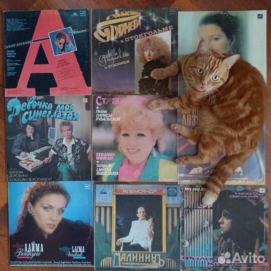 Виниловые пластинки СССР