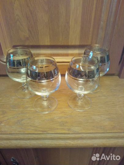 Бокалы для коньяка (виски) хрусталь Богемия