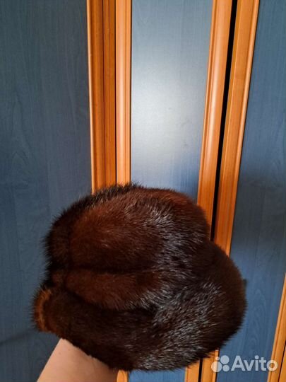 Шапка норковая женская