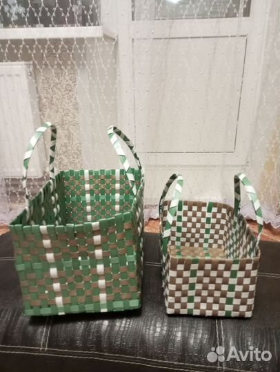 Корзина плетеная