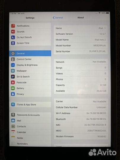 iPad Mini 2 32gb