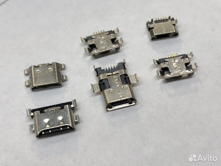 Замена разъема micro usb, type-c