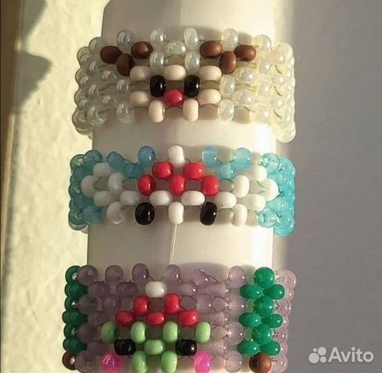 Колечки из бисера