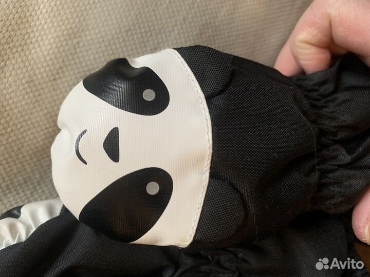 Варежки зимние детские на 1 год