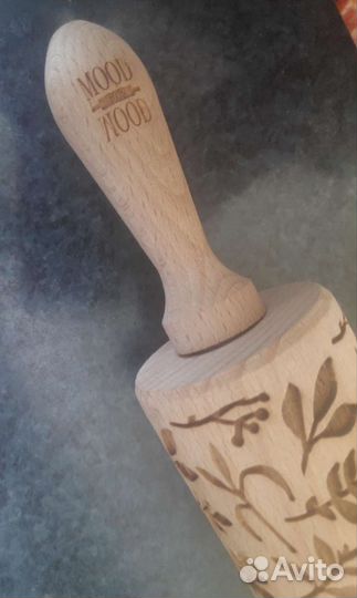 Скалка деревянная для теста