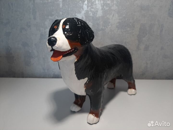 Статуэтки собак разных пород ручной работы (гипс)