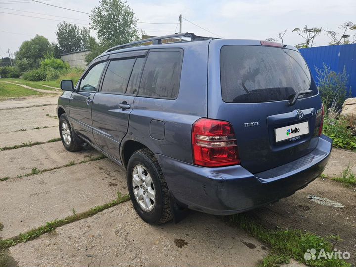 Toyota Highlander 2.4 AT, 2002, 320 000 км