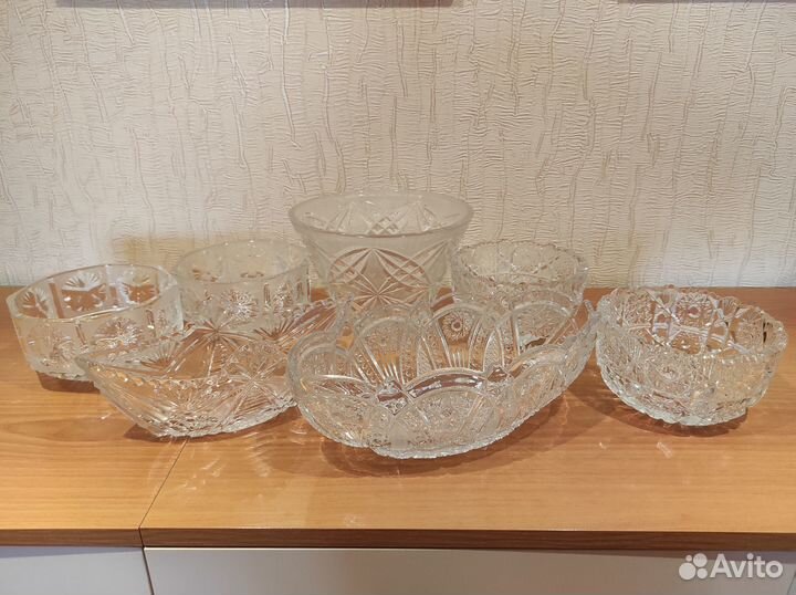 Хрустальная салатница