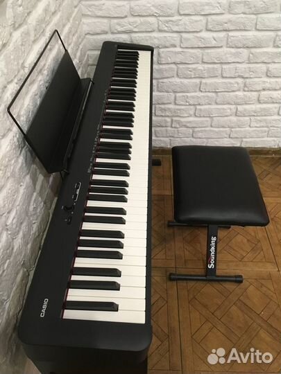 Цифровое пианино Casio CDP-S110BK + стойка