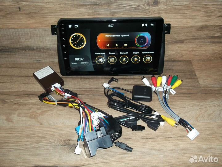 Магнитола BMW E46 Android GPS Bluetooth WiFi