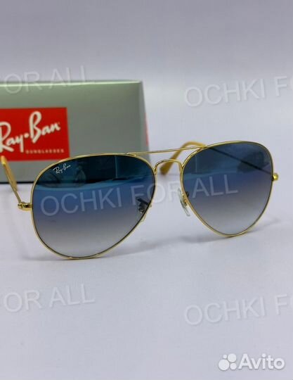 Ray Ban авиаторы 3025 Солнцезащитные очки