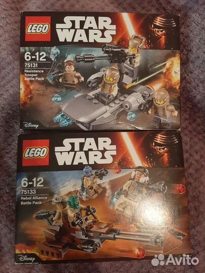 Lego Star Wars 75133, 75131 Звездные войны