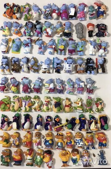 Игрушки из киндера 90х и другие